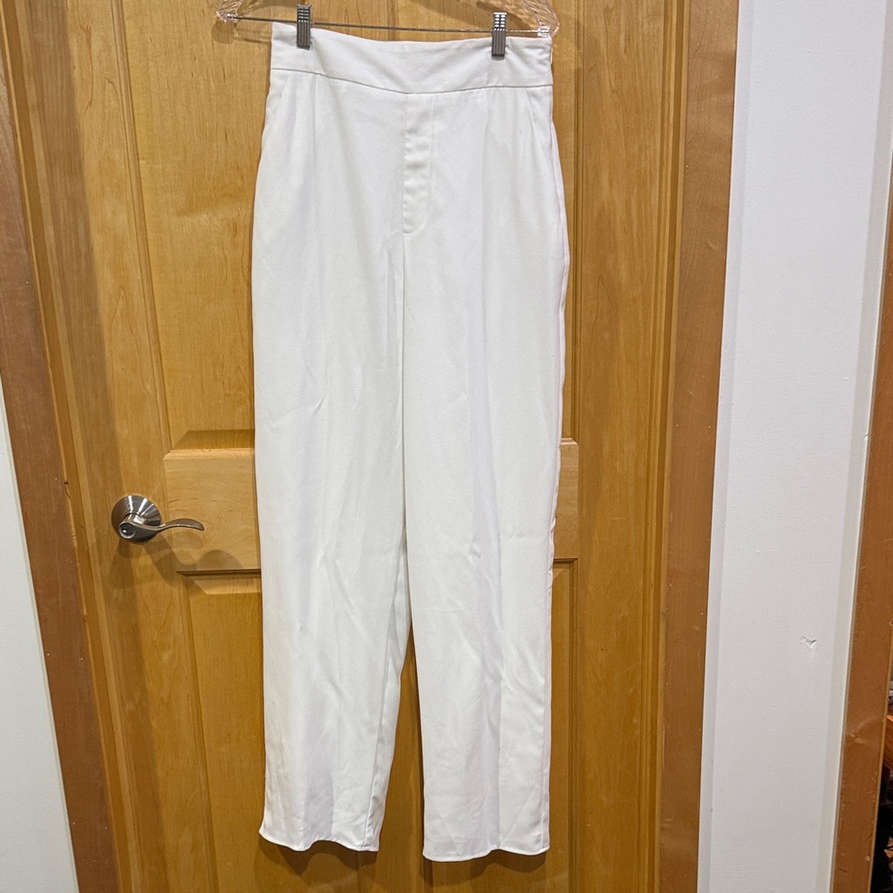 Catherine Malandrino winter White Dress Pants size 4